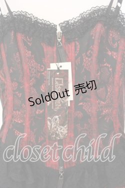 画像2: Qutie Frash / キャミワンピ  ブラック×レッド O-25-12-16-001-QU-OP-OW-OS