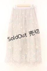 Franche Lippee / ガーデニングチュールスカート Ｍ グレー O-25-12-16-071-LO-SK-IG-OS