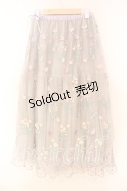 画像4: Franche Lippee / ガーデニングチュールスカート Ｍ グレー O-25-12-16-071-LO-SK-IG-OS