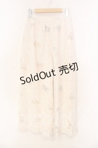 Franche Lippee / モケモケねこのたっぷりパンツ Ｍ ミルク O-25-12-16-078-LO-PA-IG-OS