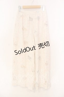 画像1: Franche Lippee / モケモケねこのたっぷりパンツ Ｍ ミルク O-25-12-16-078-LO-PA-IG-OS