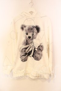 TRAVAS TOKYO / いかさんコラボパーカー  ホワイト O-25-12-16-079-PU-TO-IG-OS