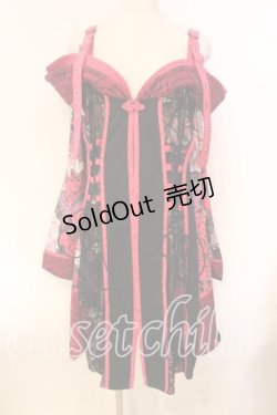 画像1: Qutie Frash / オフショル着物カーディガン  ピンク O-25-12-16-082-QU-TO-IG-OS