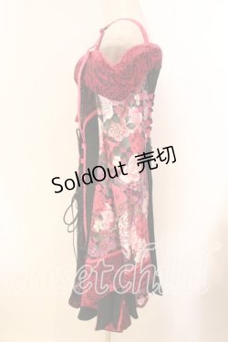 画像4: Qutie Frash / オフショル着物カーディガン  ピンク O-25-12-16-082-QU-TO-IG-OS