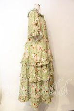 画像4: PINK HOUSE / オーナメントローズプリントワンピース  ミント O-25-12-16-084-LO-OP-IG-OS (4)