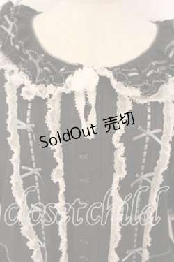 画像2: PINK HOUSE / はしごリボンレースワンピース  クロ O-25-12-16-085-LO-OP-IG-OS