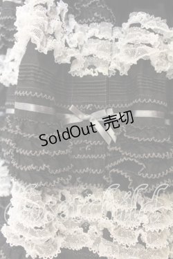 画像3: PINK HOUSE / はしごリボンレースワンピース  クロ O-25-12-16-085-LO-OP-IG-OS