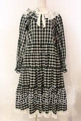 PINK HOUSE / PINK HOUSE×misako aoki チェックワンピース  グリーン O-25-12-16-086-LO-OP-IG-OS