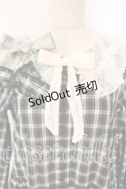 画像2: PINK HOUSE / PINK HOUSE×misako aoki チェックワンピース  グリーン O-25-12-16-086-LO-OP-IG-OS