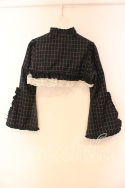 画像4: MARBLE / 姫袖用ショート丈モダンジャケット  ネイビーチェック O-25-12-16-087-GO-JA-IG-OS