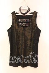 Qutie Frash / ベルトタンク  ゴールド O-25-12-16-008-QU-TO-OW-OS