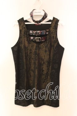 画像1: Qutie Frash / ベルトタンク  ゴールド O-25-12-16-008-QU-TO-OW-OS