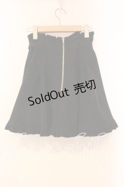 画像3: Rojita / 裾フリルハートビジュバックルスカート  クロ O-25-12-16-090-LO-TO-IG-OS