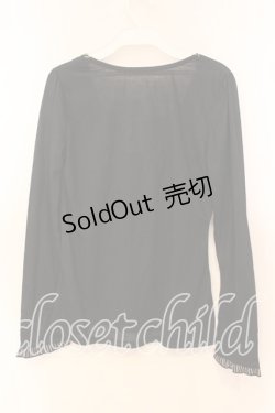 画像2: axes femme / レジメ柄レースup PO Ｍ クロ O-25-12-16-017-AX-TO-IG-OS