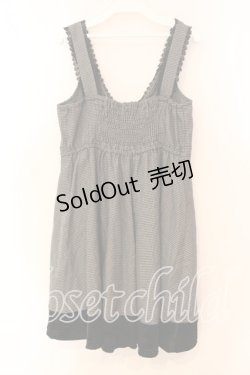 画像2: axes femme / 千鳥格子ジャンパースカート  クロ×グレー O-25-12-16-020-AX-OP-IG-OS