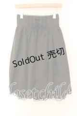 axes femme POETIQUE / 裾薔薇くりぬきスカート Ｍ クロ O-25-12-16-026-AX-SK-IG-OS