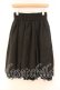 画像2: axes femme POETIQUE / 裾薔薇くりぬきスカート Ｍ クロ O-25-12-16-026-AX-SK-IG-OS (2)