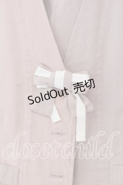 画像2: KETTY / プレーンリボンベスト  ピンク O-25-12-17-036-EL-TO-IG-OS