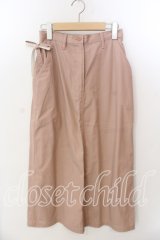 KETTY / サイドリボンプレーンスカート  ピンク O-25-12-17-037-EL-SK-IG-OS