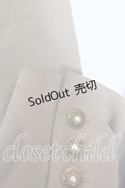 画像2: KANEKO ISAO / パールボタンリボンジャケット  キャメル O-25-12-17-043-EL-JA-IG-ZT388