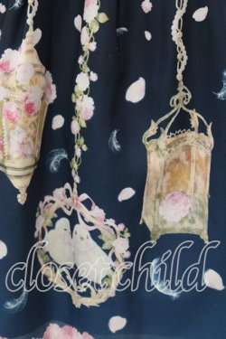 画像2: axes femme kawaii / ブルーミングガーデンジャンパースカート Ｍ ネイビー O-25-12-17-046-AX-OP-IG-OS