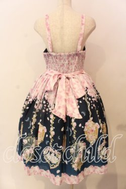 画像3: axes femme kawaii / ブルーミングガーデンジャンパースカート Ｍ ネイビー O-25-12-17-046-AX-OP-IG-OS