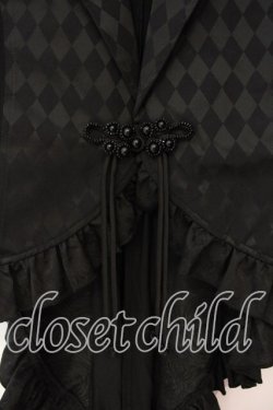 画像2: Qutie Frash / 2025プレミアム〜黒蝶〜テーラードジレ  ブラック O-25-12-17-005-QU-SK-YM-OS