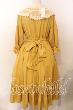 画像3: axes femme kawaii / マリアンヌワンピース  イエロー O-25-12-17-050-AX-OP-IG-OS