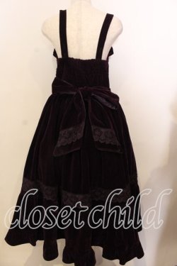 画像2: axes femme kawaii / ベルベットドールジャンスカ  ワイン O-25-12-17-052-AX-OP-IG-OS