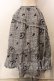 画像3: axes femme kawaii / おさんぽテリア柄スカート  グレー O-25-12-17-055-AX-SK-IG-OS (3)
