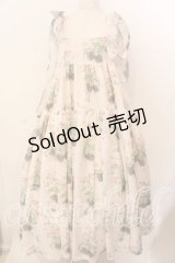 Maison de minette / Rose letter camisole dress(ローズレターキャミソールドレス) M アイボリー O-25-12-17-056-LO-OP-IG-OS