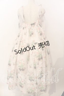 画像3: Maison de minette / Rose letter camisole dress(ローズレターキャミソールドレス) M アイボリー O-25-12-17-056-LO-OP-IG-OS