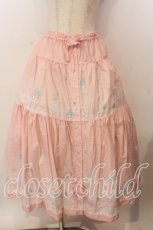 画像1: PINK HOUSE / Little Twin Stars×PINK HOUSE A Starry Night Wish柄スカート  ピンク O-25-12-17-059-LO-SK-IG-OS (1)