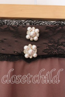 画像2: Rojita / ウエストバックリボンスカート  ピンク×クロ O-25-12-17-001-LO-SK-IG-OS