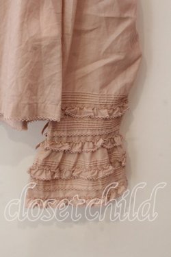 画像3: PINK HOUSE / ローンノーカラーブラウス  ピンク O-25-12-17-066-LO-BL-IG-OS