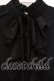 画像2: Qutie Frash / 後ろロングフリルブラウス  ブラック O-25-12-17-007-QU-BL-YM-OS (2)