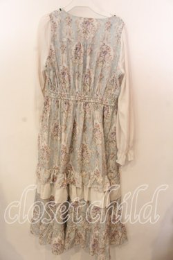 画像2: axes femme / マドモワゼルワンピース Ｌ サックス O-25-12-17-080-AX-OP-IG-OS