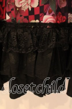 画像3: Qutie Frash / 和柄ロングスカート  公式色展開パープル O-25-12-17-010-QU-SK-IG-OS