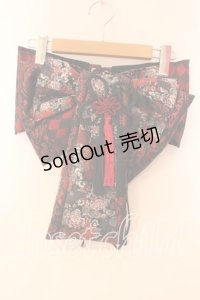 Qutie Frash / 花魁帯コルセット  レッド O-25-12-17-012-QU-TO-IG-OS