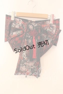 画像1: Qutie Frash / 花魁帯コルセット  レッド O-25-12-17-012-QU-TO-IG-OS