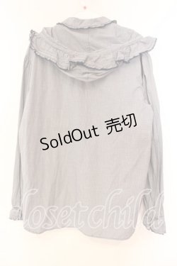 画像3: KETTY / ギンガムチェックフードブラウス  ネイビー O-25-12-17-015-EL-BL-IG-OS