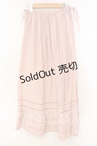 KETTY / ギンガムチェックタックフリルスカート  ピンク O-25-12-17-021-EL-SK-IG-OS