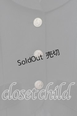 画像2: ALICE and the PIRATES / 燕尾ジャケット  クロ O-25-12-17-003-PA-JA-IG-OS