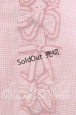 画像2: WONDERFUL WORLD / ギンガムチェックベスト  アカ O-25-12-17-025-LO-TO-IG-OS