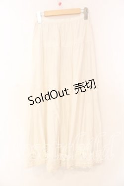 画像4: KETTY / ピコフリルリボンスカート  シロ O-25-12-17-027-EL-SK-IG-OS