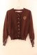 画像1: BABY,THE STARS SHINE BRIGHT / リボンカーディガン  ブラウン O-25-12-18-045-BA-TO-IG-OS (1)