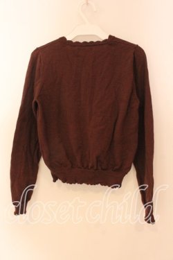 画像4: BABY,THE STARS SHINE BRIGHT / リボンカーディガン  ブラウン O-25-12-18-045-BA-TO-IG-OS