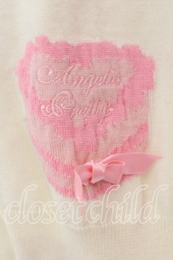 画像2: Angelic Pretty / Meltyチョコレートニットカーディガン  オフシロ O-25-12-18-046-AP-TO-IG-OS