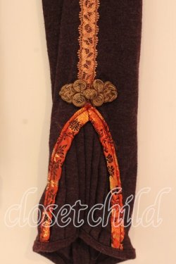 画像2: Ozz oneste / ボレロ風カットソー  パープル O-25-12-18-047-OO-TO-IG-OS