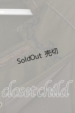 画像2: Ozz Croce / セパレートスリーブレースアップカットソー  カーキグリーン O-25-12-18-052-OO-TO-IG-OS